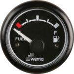 WEMA polttoainemittari musta S3/S5-antureille