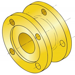 [FLANGE3] AdapterilaippaYanmar 4JH-TE tai Kanzaki KC180