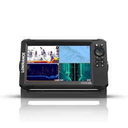 [000-16231-001] Lowrance Eagle 9" kaikuplotteri, IPS näyttö, HI-CHIRP/200/455/800kHz/Structurescani, ilman anturia