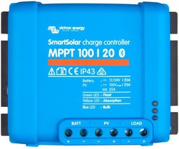 [SCC110020160R] Victron SmartSolar MPPT 100V/20A, 48 V lataussäädin Bluetoothilla