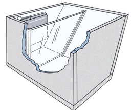 [9514047089] Isotherm Eristelevy kylmäboxin rakentamiseen 978 X 478 X 50 mm