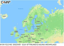 [M-EN-Y212-MS] C-MAP Discover, ahvenanmaa ja saaristo 	M-EN-Y212-MS