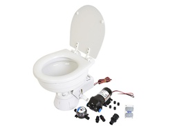 [37245-3092] Jabsco sähköinen vesi WC compact Quiet Flush 12V